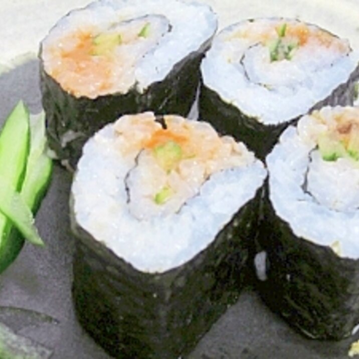北海道特産☆ 「ウニと胡瓜の恵方巻き風」